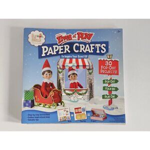 Scout Elves At Play Paper Crafts - Elf On The Shelf Christmas Crafts